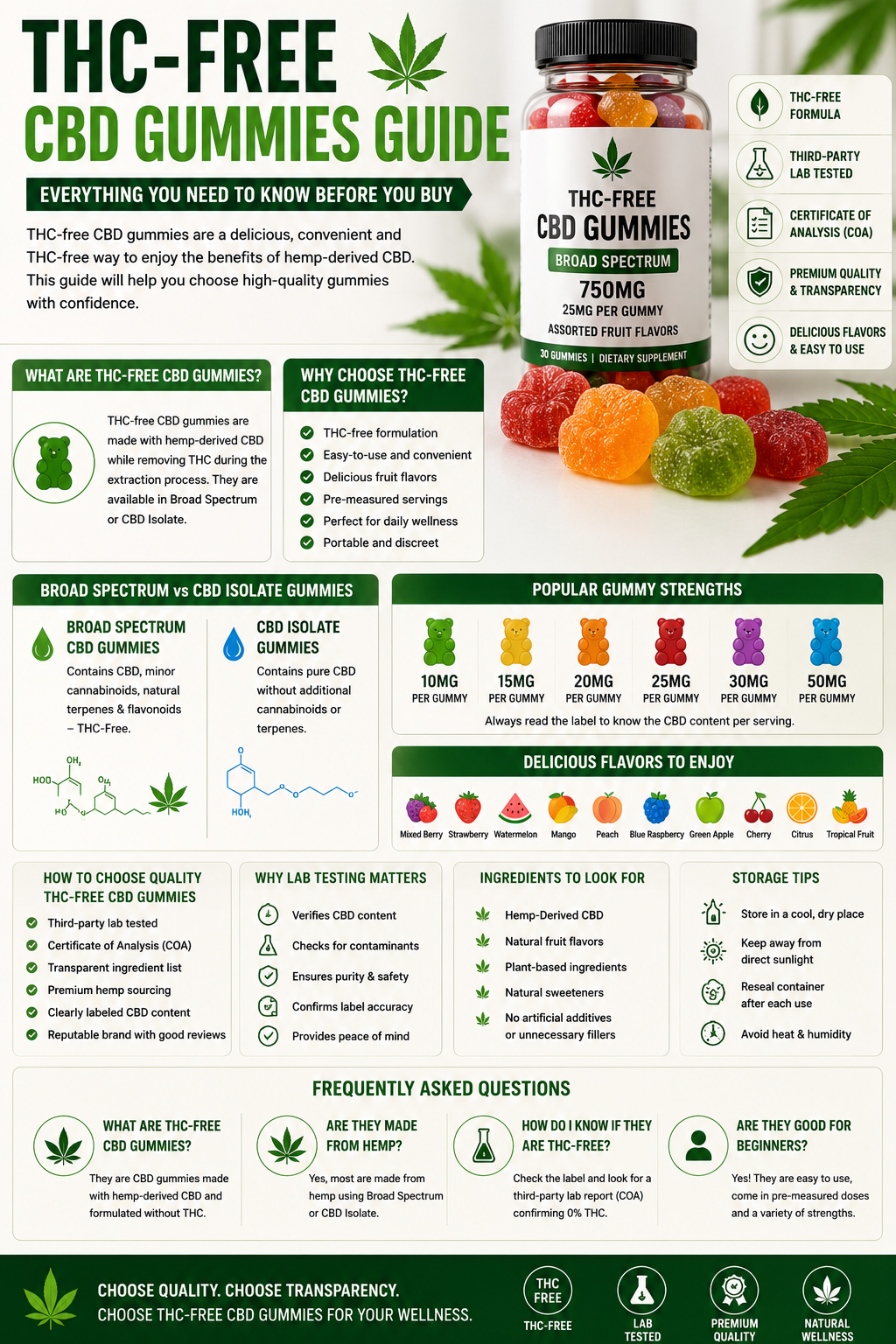 THC-Free CBD Gummies Guide